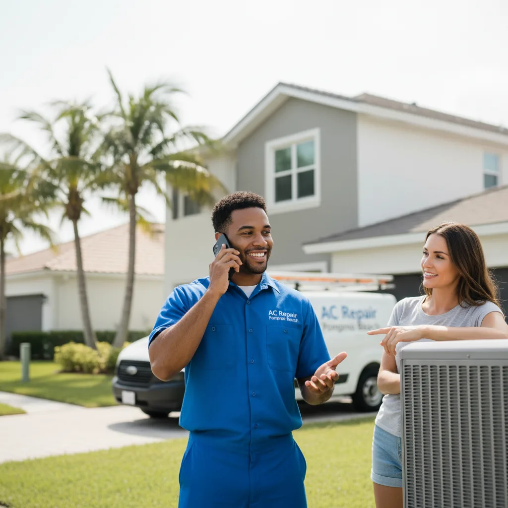 AC Repair Pompano Beach customer support in May